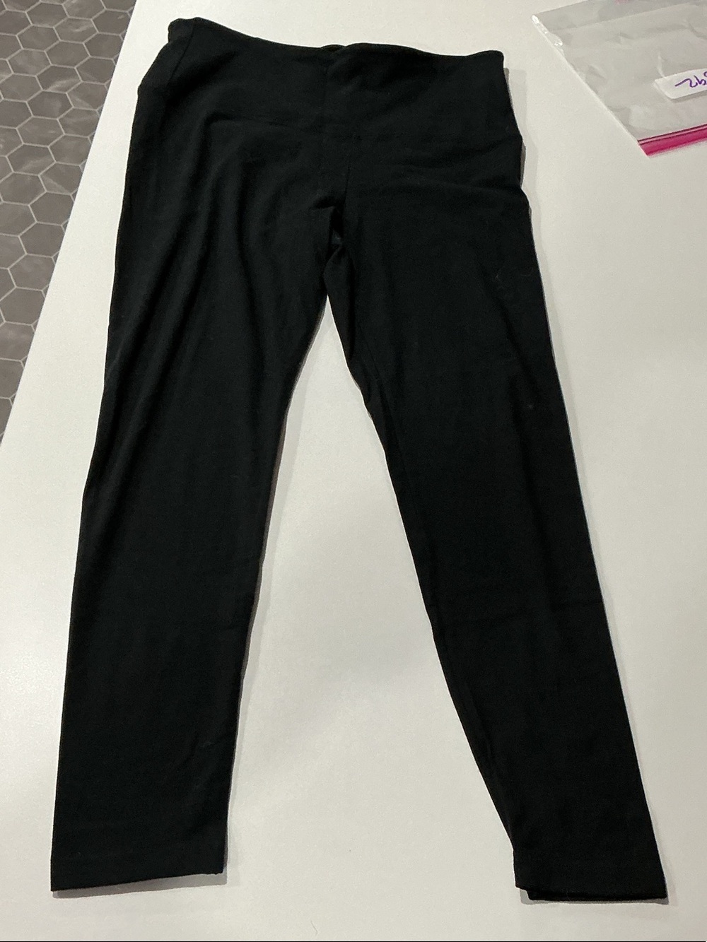 Lysse Black High-Waist Stretch Leggings